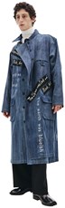 Yohji Yamamoto Blue Denim Coat 192321